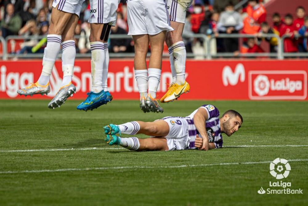 Imágenes del Mirandés-Real Valladolid.  / LALIGA