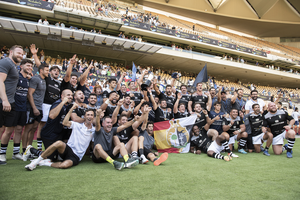 El SilverStorm El Salvador, campeón de la Copa del Rey de rugby.  / JL USEROS