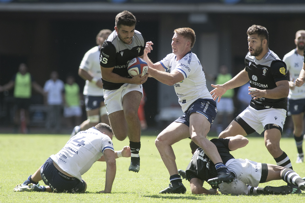 El SilverStorm El Salvador, campeón de la Copa del Rey de rugby.  / JL USEROS