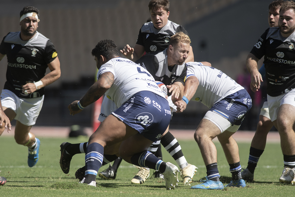 El SilverStorm El Salvador, campeón de la Copa del Rey de rugby.  / JL USEROS