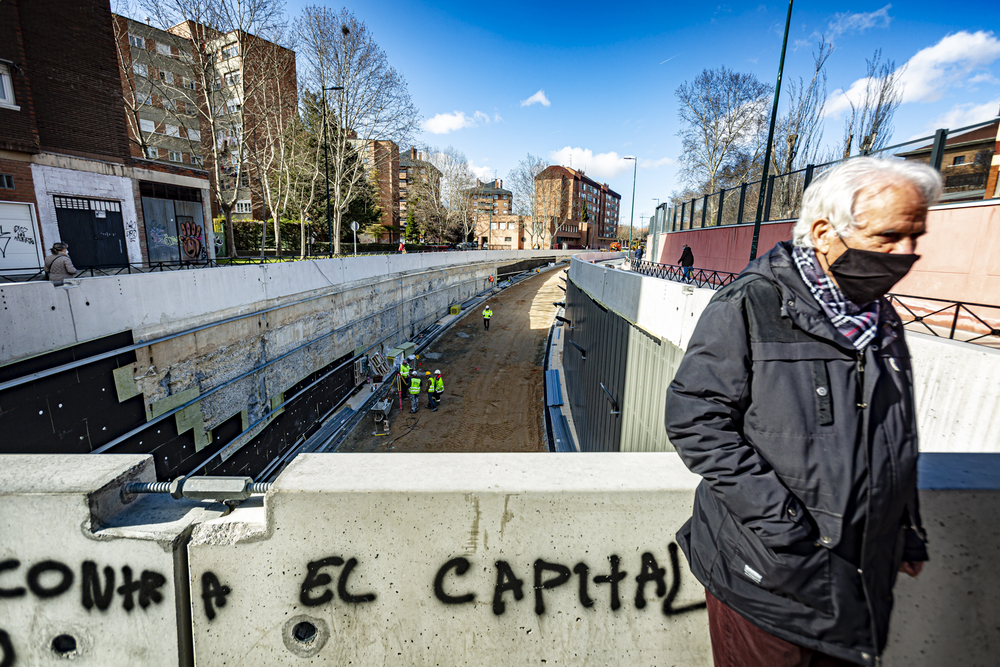 Obras del túnel de Andrómeda  / JONATHAN TAJES