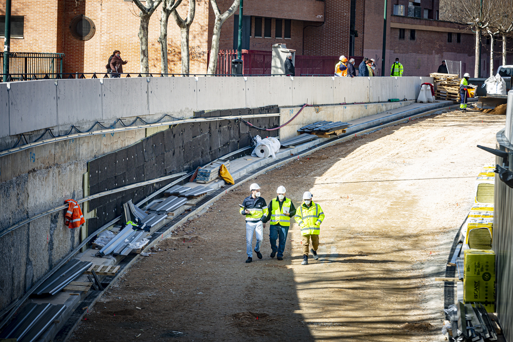 Obras del túnel de Andrómeda  / JONATHAN TAJES