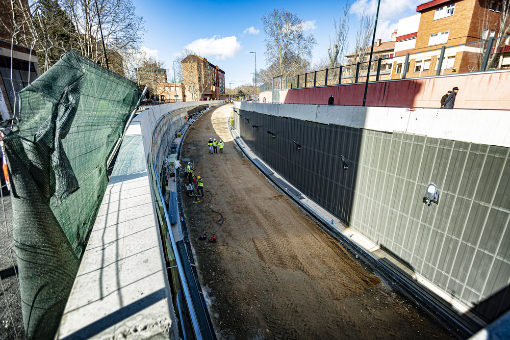 Obras del túnel de Andrómeda  / JONATHAN TAJES