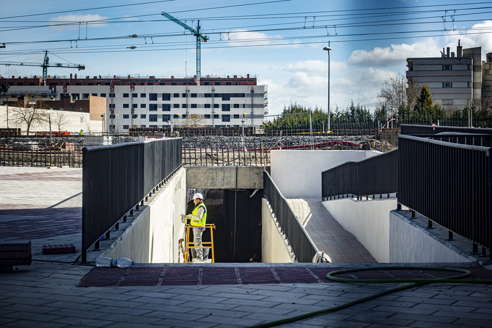 Obras del túnel de Andrómeda  / JONATHAN TAJES