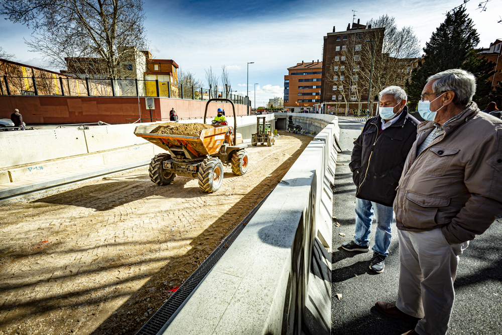 Obras del túnel de Andrómeda  / JONATHAN TAJES