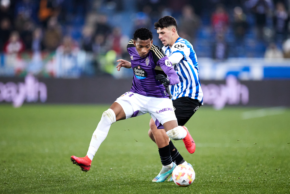 Imagen del Alavés-Real Valladolid de Copa del Rey.  / AFP7 VÍA EUROPA PRESS