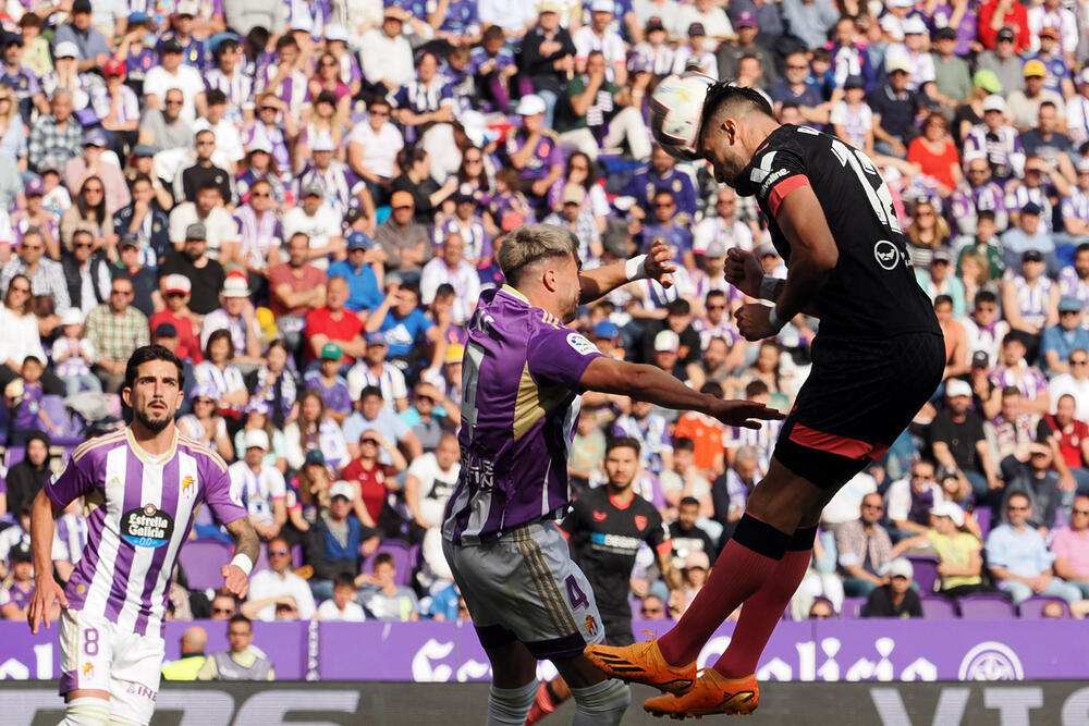 Imagen del Real Valladolid-Sevilla.  / R. GARCÍA