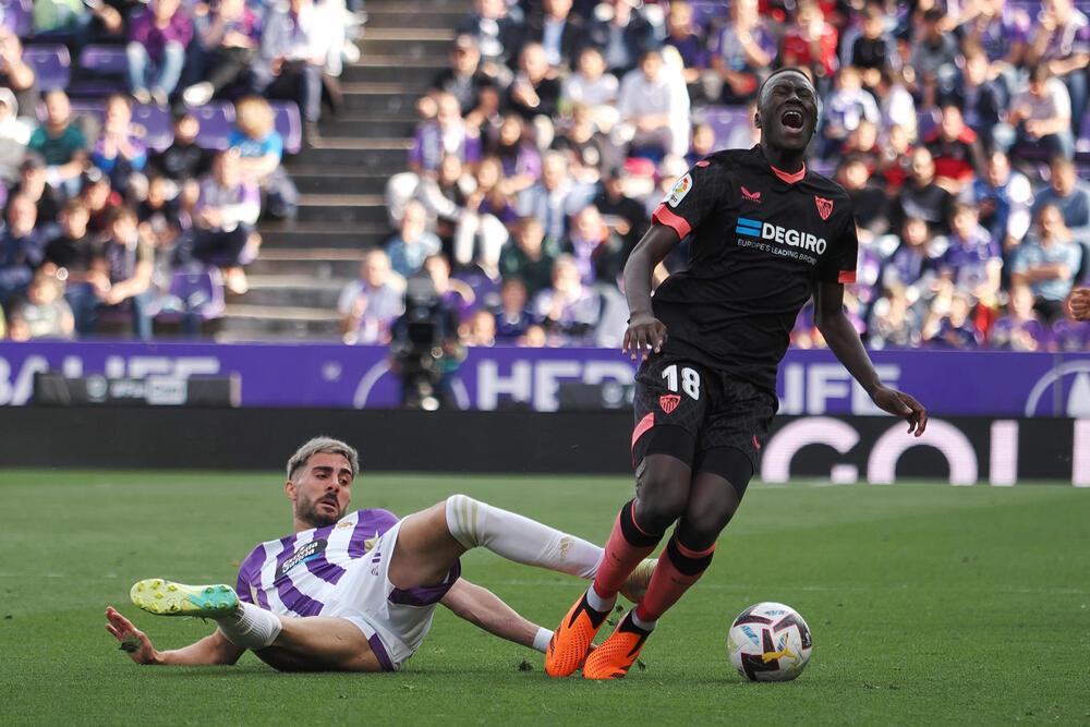 Imagen del Real Valladolid-Sevilla.  / R. GARCÍA