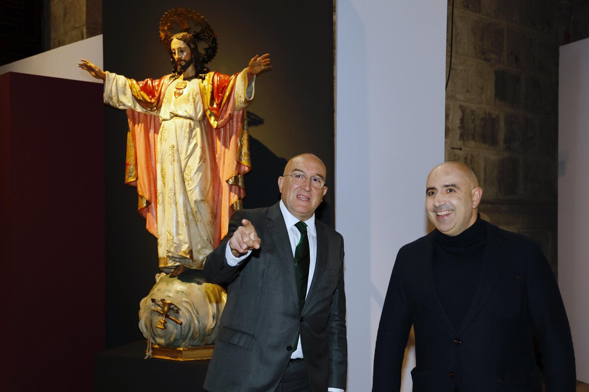 Inauguración de la exposición conmemorativa ‘Venga tu reino’ en la Catedral de Valladolid.  / AYUNTAMIENTO DE VALLADOLID