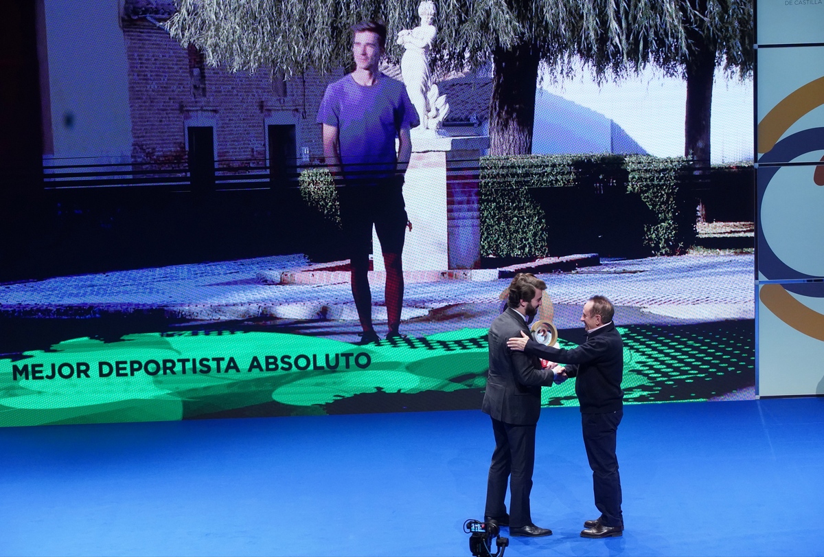 Gala de entrega de los XI Premios Pódium del Deporte de Castilla y León.  / MIRIAM CHACN ICAL