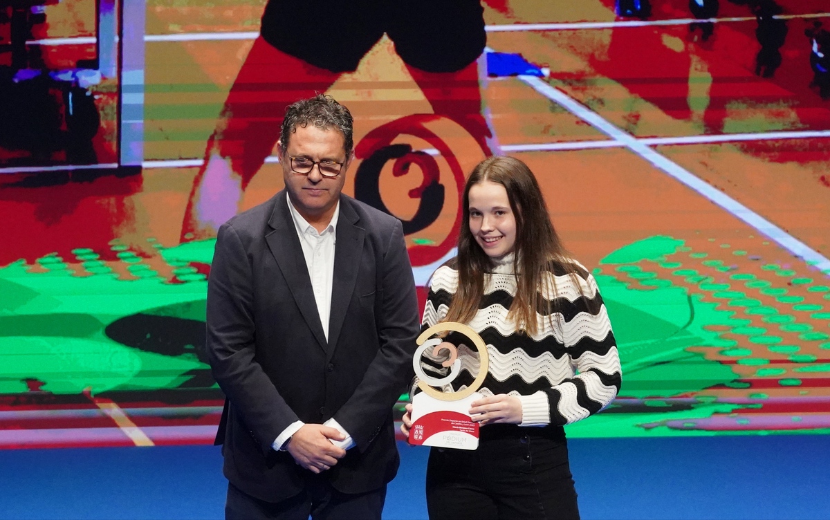 Gala de entrega de los XI Premios Pódium del Deporte de Castilla y León.  / MIRIAM CHACN ICAL