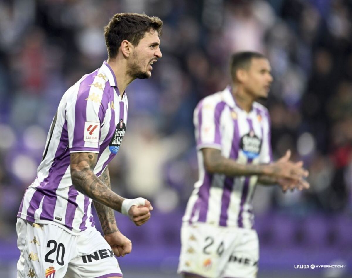 Partido disputado entre el Real Valladolid y la SD Amorebieta.  / LALIGA