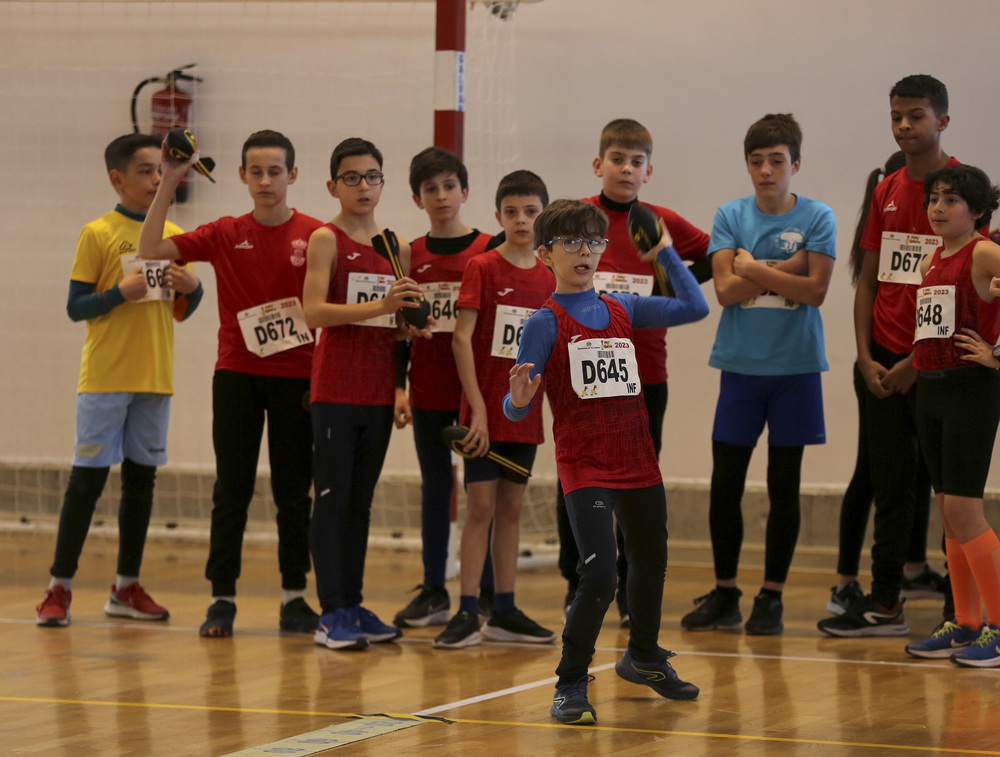 Imagen de la segunda jornada del Campeonato Escolar del Torneo Jugando al Atletismo.  / MONTSE.ALVAREZ