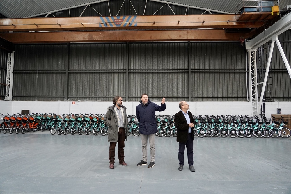 Inauguración de las nuevas instalaciones del sistema de bicicleta pública BIKI  / LETICIA PÉREZ / ICAL