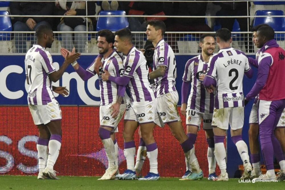 Partidos de s. d. huesca contra real valladolid