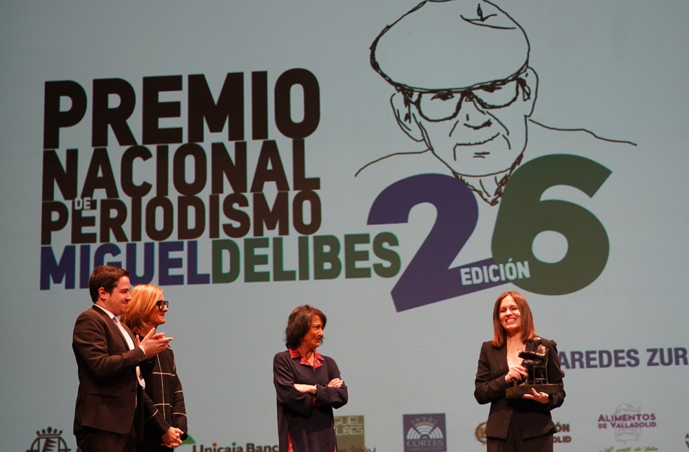 Entrega del XXXVI Premio Nacional de Periodismo Miguel Delibes  / RUBÉN CACHO / ICAL