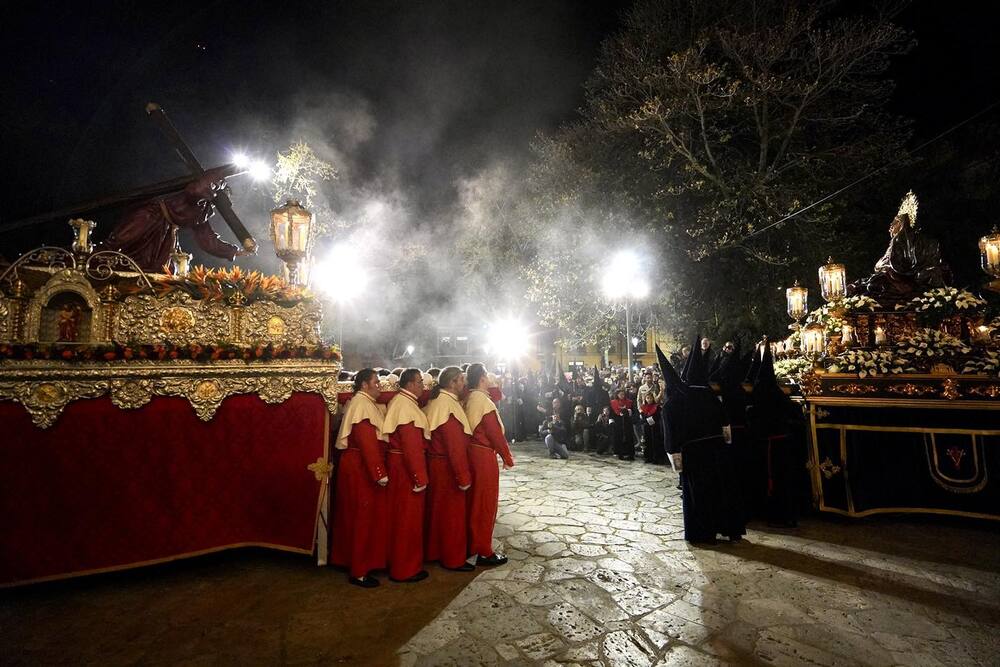 Encuentro de la Virgen y su hijo en la Calle de la Amargura  / AYUNTAMIENTO DE VALLADOLID