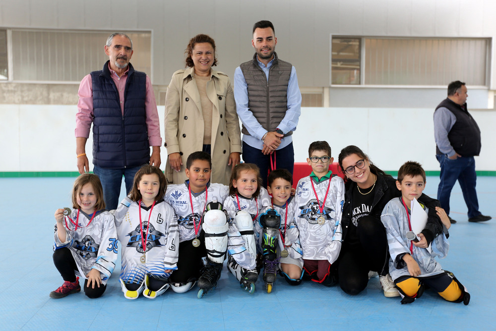 Imagen de la quinta jornada y clausura del Campeonato Escolar de Hockey Línea.