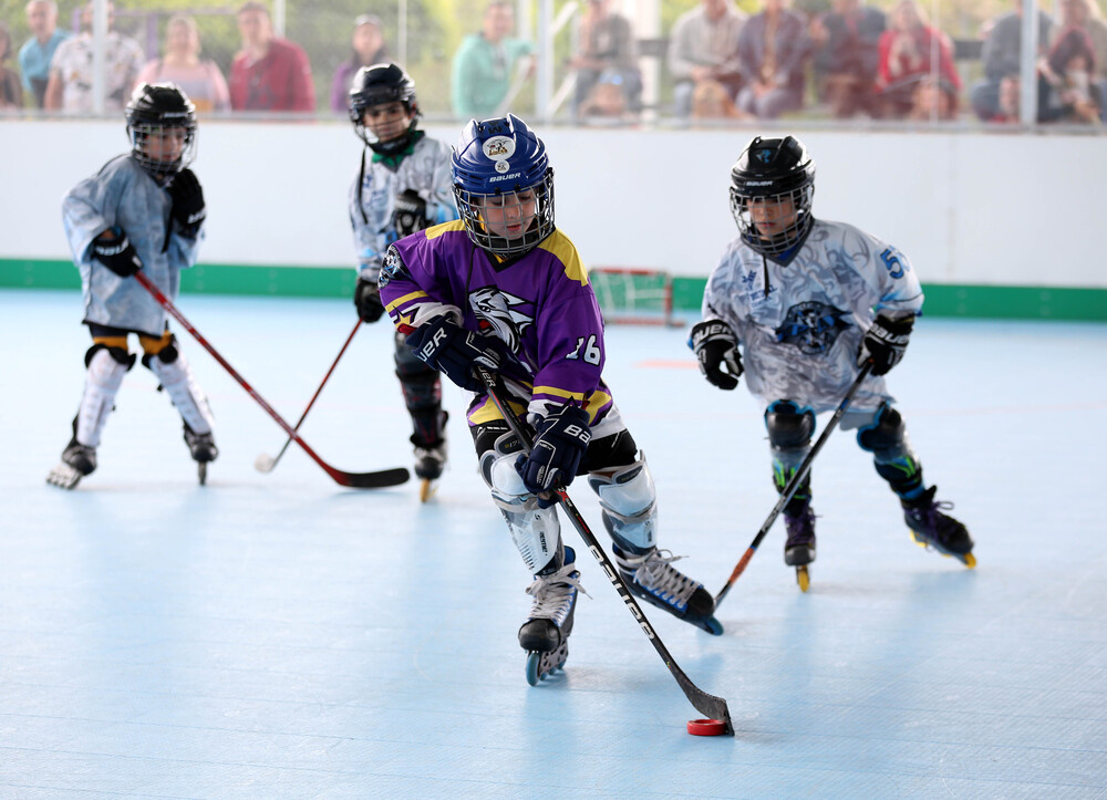 Imagen de la quinta jornada y clausura del Campeonato Escolar de Hockey Línea.  / MONTSE.ALVAREZ