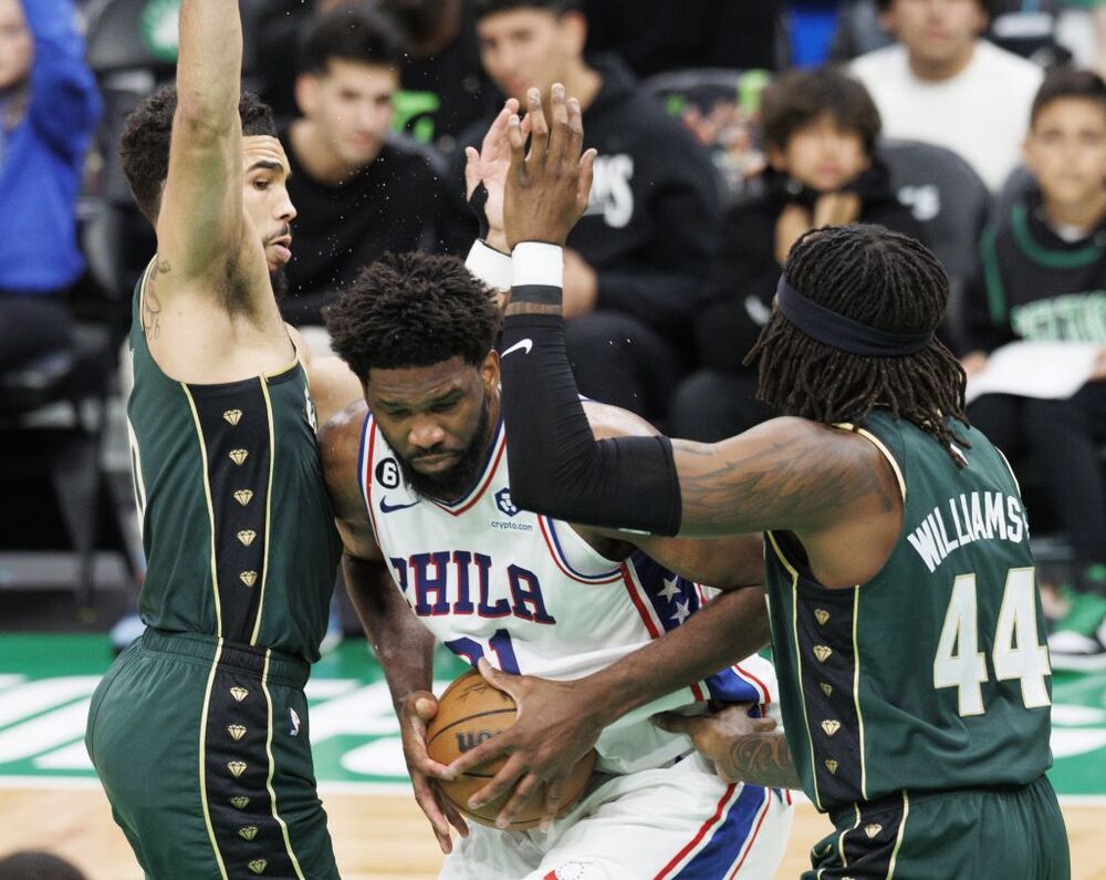 NBA Playoffs - Philadelphia 76ers at Boston Celtics  / CJ GUNTHER