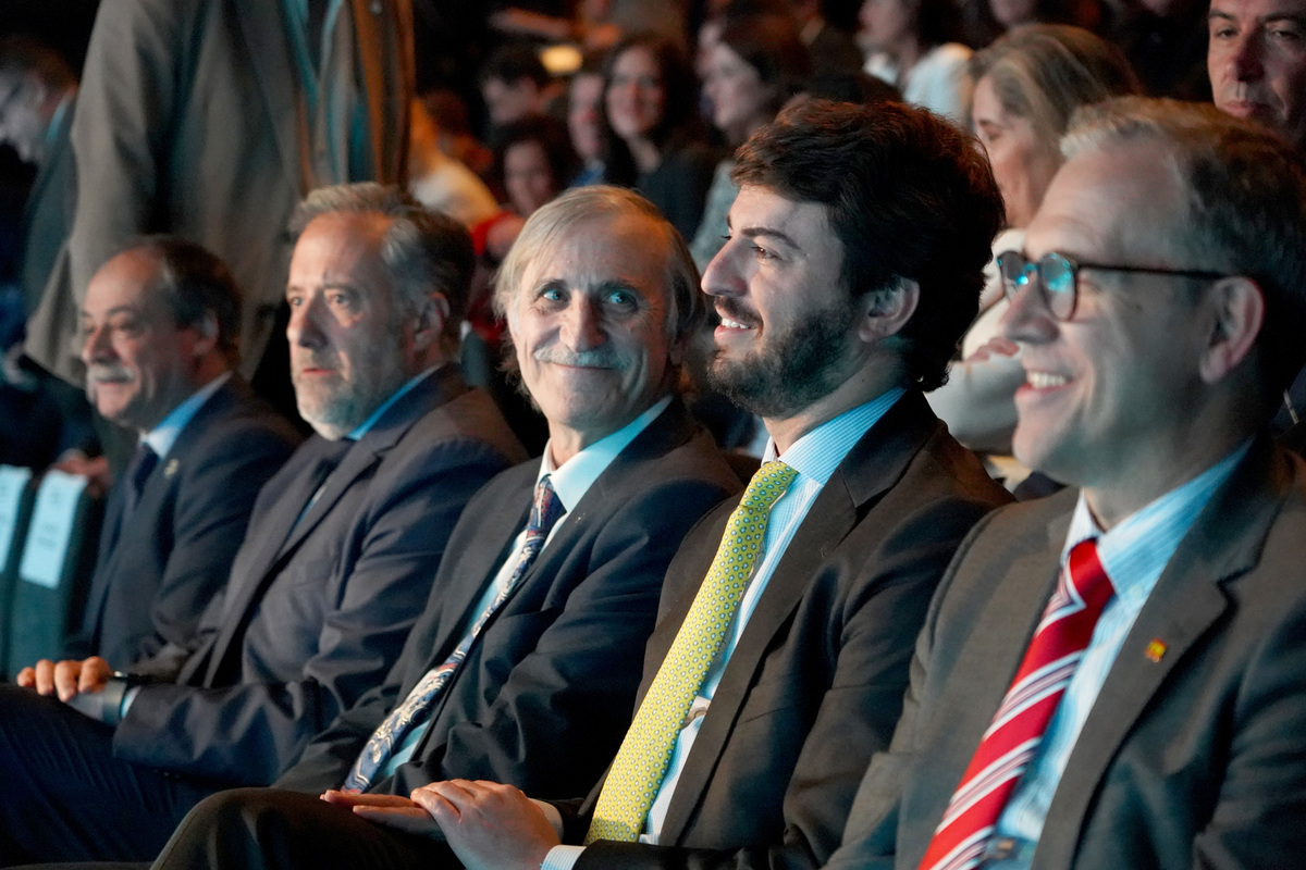 Gala de entrega de los VI Premios de la Industria del Colegio de Ingenieros de Valladolid.  / LETICIA PÉREZ / ICAL