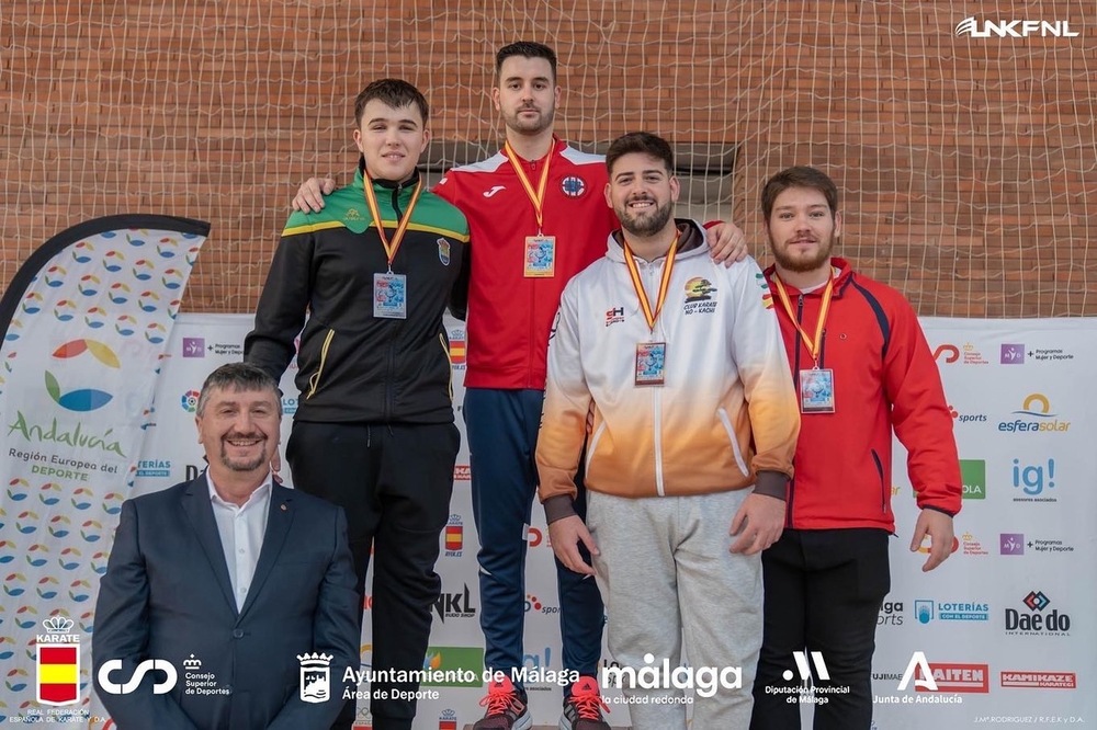 Cuatro medallas del Budokan en la final de la Liga Nacional