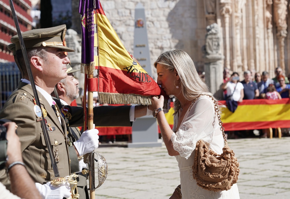 Jura de Bandera para personal civil en Valladolid.