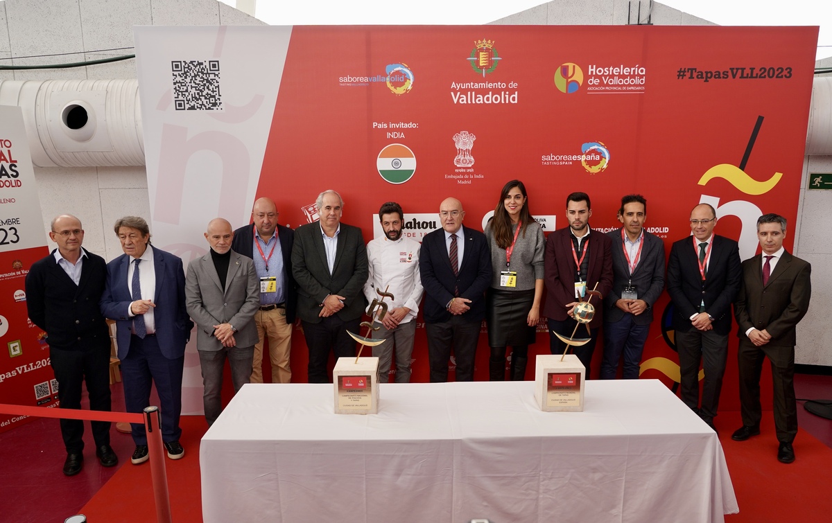 El alcalde inaugura el XIX Concurso Nacional de Pinchos y Tapas ‘Ciudad de Valladolid’ y el VII Campeonato Mundial de Tapas ‘Ciudad de Valladolid’.