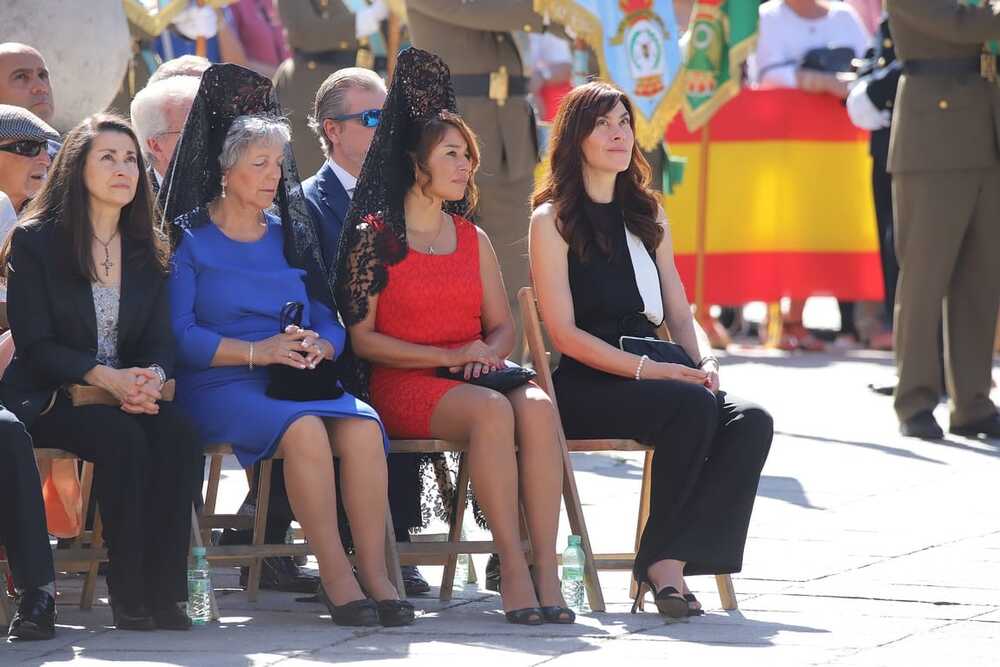 Jura de Bandera para personal civil en Valladolid.  / JAVIER LAZAGABASTER