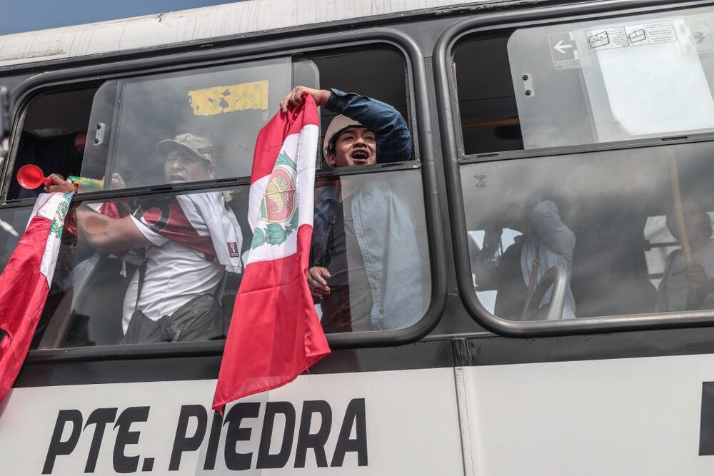 Manifestaciones antigubernamentales en Perú  / ALDAIR MEJIA