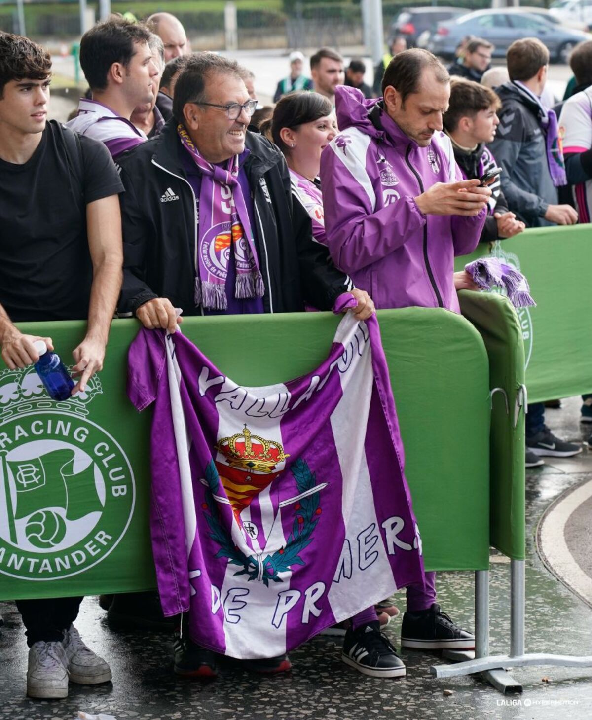 Imagen del Racing de Santander-Real Valladolid.  / LALIGA