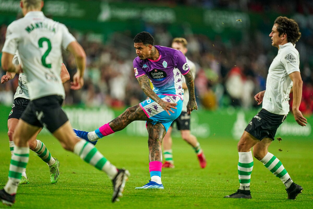 Kenedy, en El Sardinero.  / REALVALLADOLID.ES