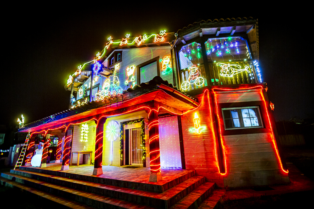 Iluminación navideña en Valladolid.  / JONATHAN TAJES