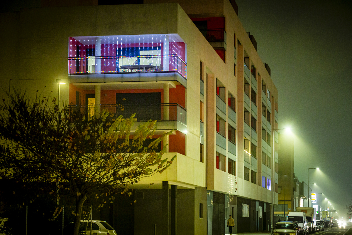 Iluminación navideña en Valladolid.  / JONATHAN TAJES