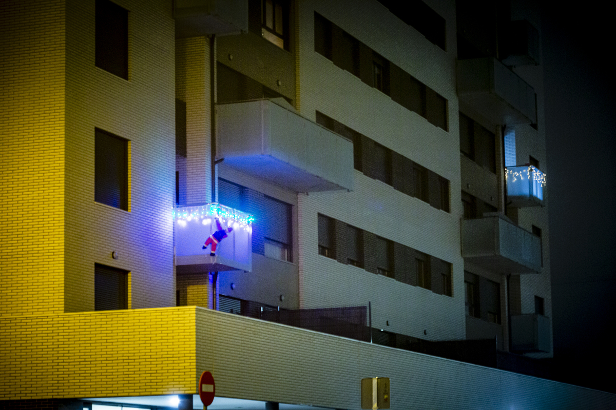 Iluminación navideña en Valladolid.  / JONATHAN TAJES