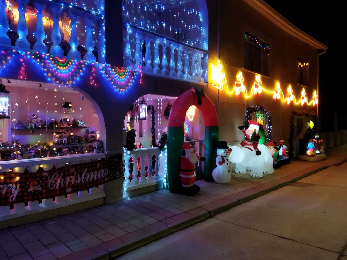 Iluminación navideña en Valladolid.  / JULIA CAMINO