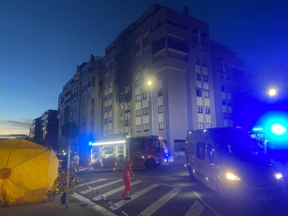 Varios heridos en una explosión en una vivienda en Parquesol  / El Día de Valladolid