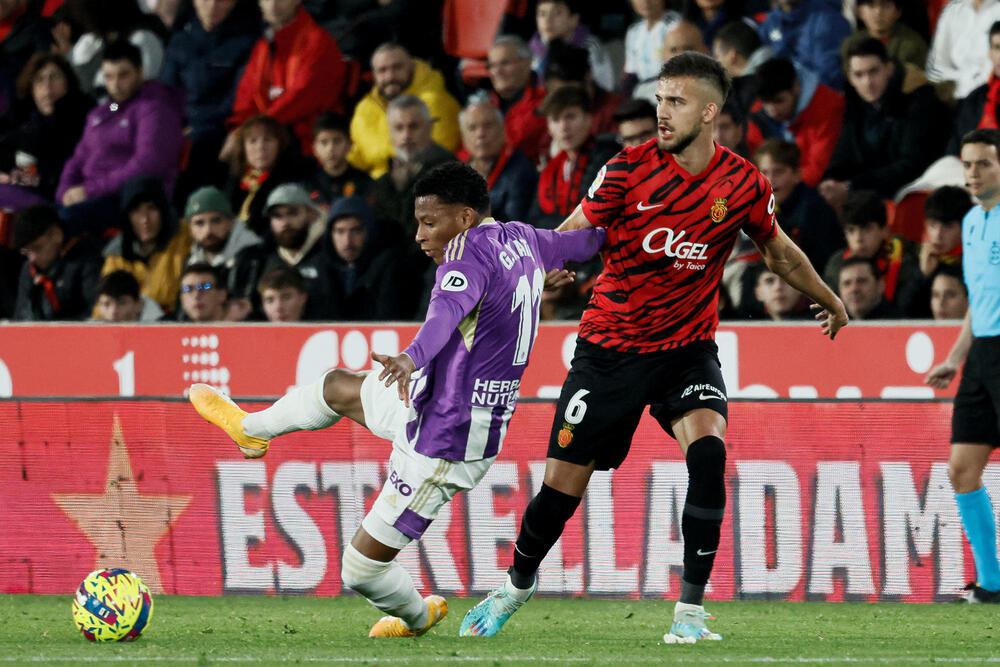 Imagen del Mallorca-Real Valladolid.