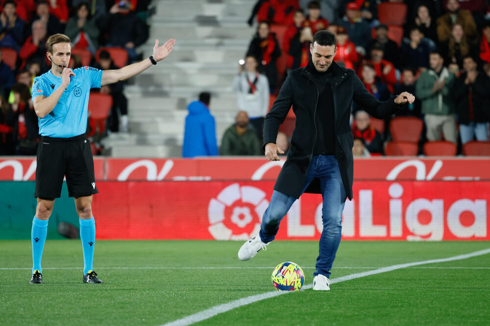 Imagen del Mallorca-Real Valladolid.  / EFE