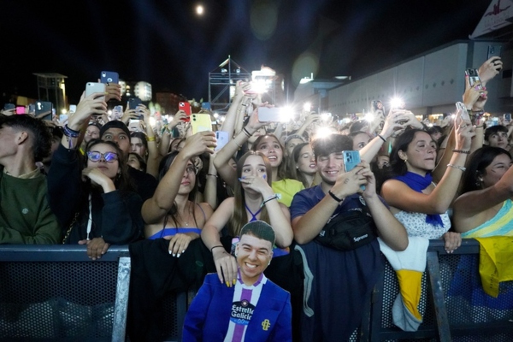 Quevedo ofrece un concierto en Valladolid dentro de su nueva gira 'DQE Tour 2023'  / ICAL