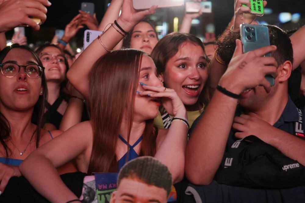 Quevedo ofrece un concierto en Valladolid dentro de su nueva gira 'DQE Tour 2023'  / ICAL