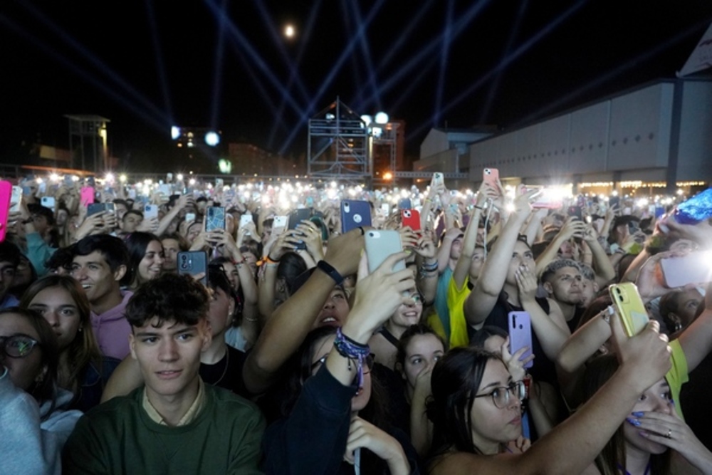 Quevedo ofrece un concierto en Valladolid dentro de su nueva gira 'DQE Tour 2023'  / ICAL