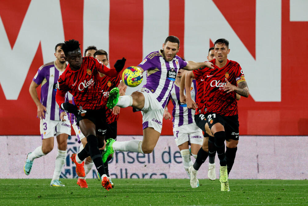 Imagen del Mallorca-Real Valladolid.  / EFE