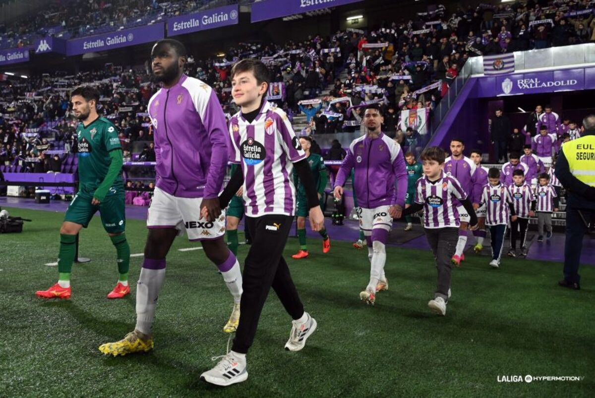 Imagen del Real Valladolid-Racing de Ferrol.  / LALIGA