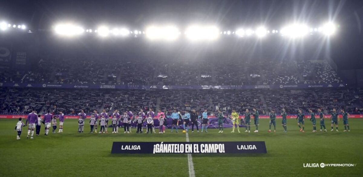 Imagen del Real Valladolid-Racing de Ferrol.  / LALIGA