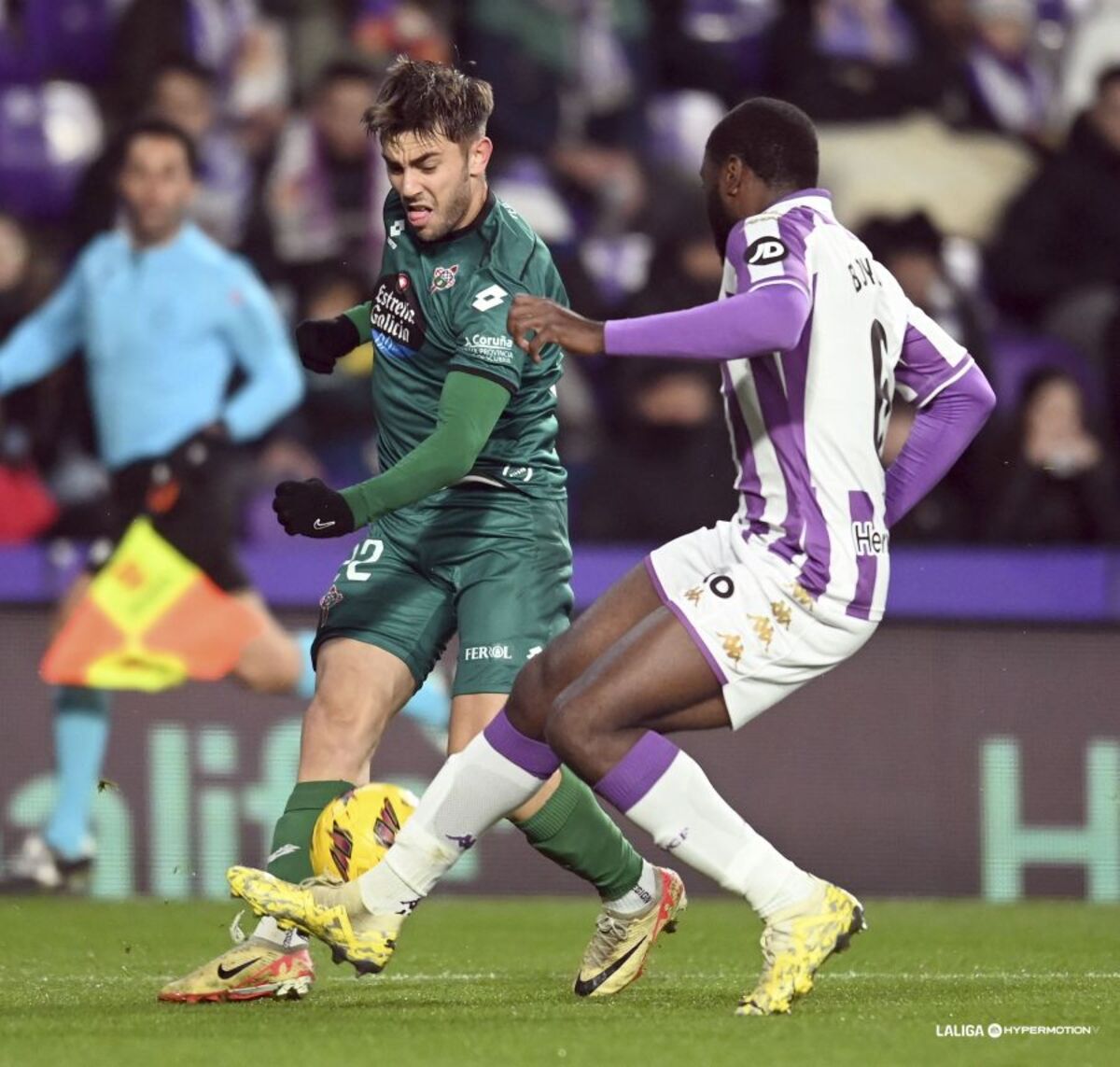 Imagen del Real Valladolid-Racing de Ferrol.  / LALIGA