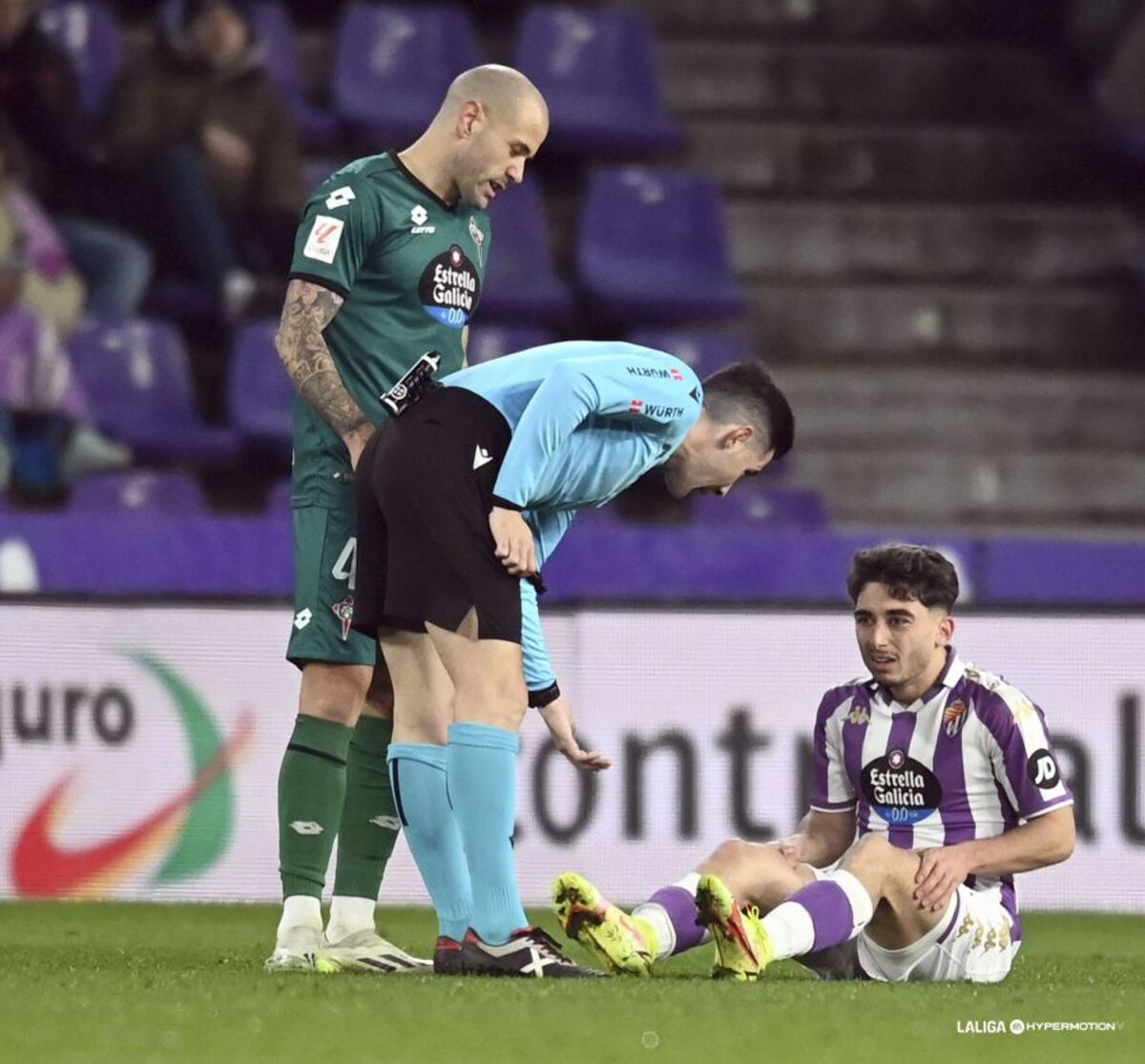 Imagen del Real Valladolid-Racing de Ferrol.  / LALIGA