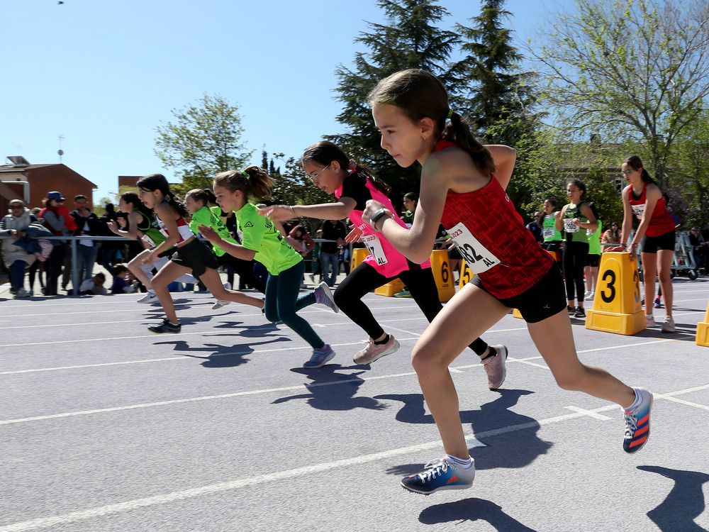 Primera jornada del Campeonato Escolar de Atletismo en Pista al Aire Libre