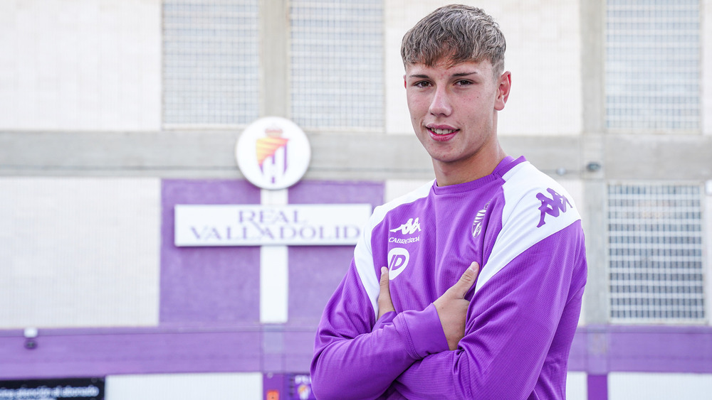 Arnu, juvenil de primer año del Real Valladolid.