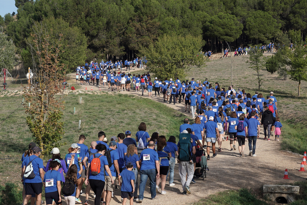 Imagen de la VI Caminata Popular de la Fundación Banco de Alimentos de Valladolid.  / RUBN CACHO ICAL